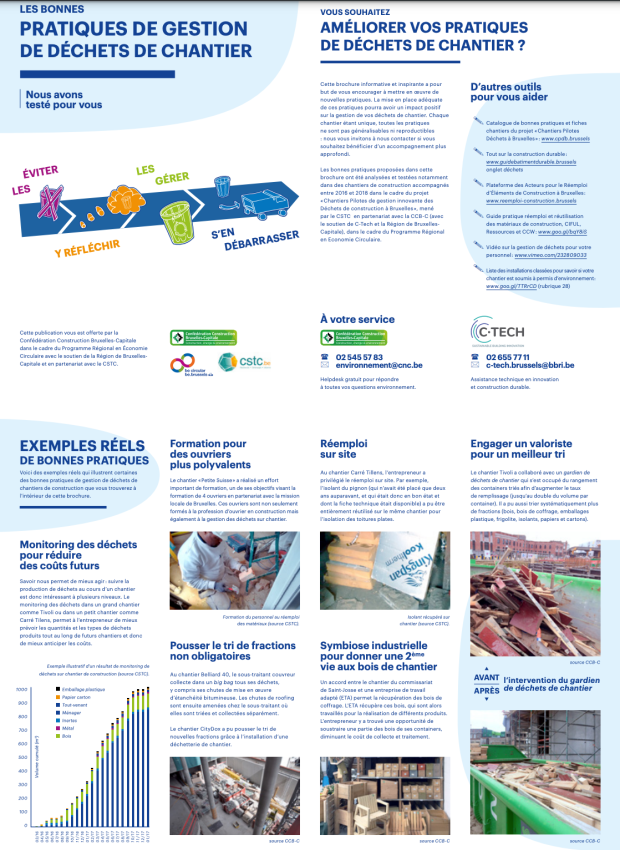 Brochure gestion déchets