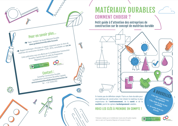 brochure matériau durable